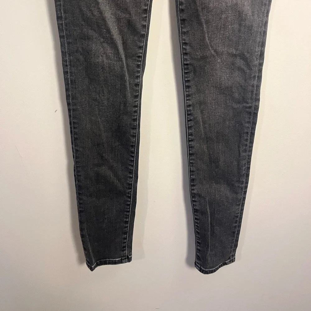 All Saints Grace Faded Black Skinny Jeans Size 27
